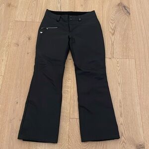 Obermeyer Women’s Ski Pants 8 Black Waterproof Insulated Snowboard Snow Pants
